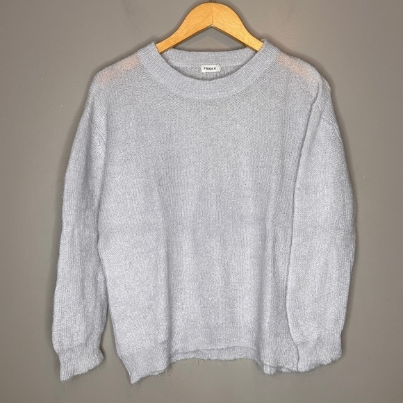 Flippa K lightweight mohair rub pullover sweater - Picture 1 of 7